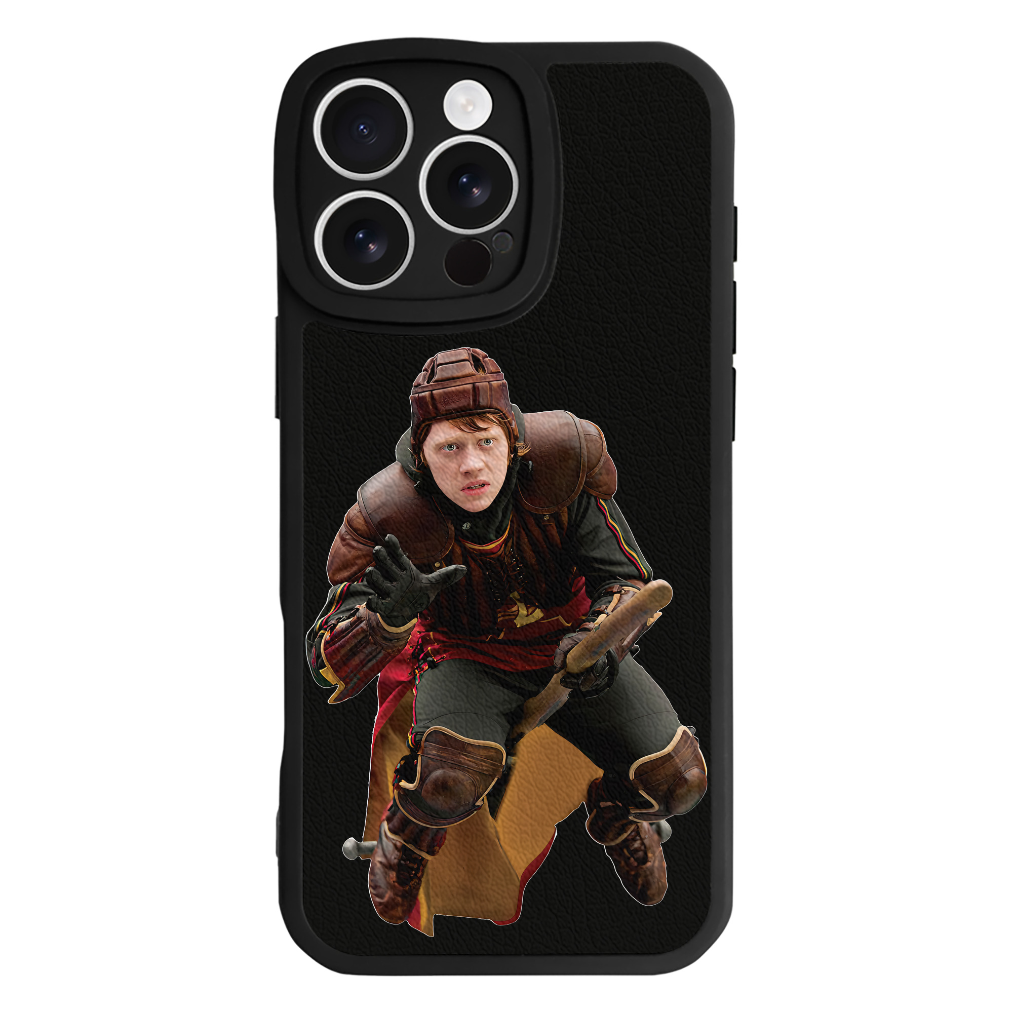 （画像用） Harry Potter ハリー・ポッターシリーズ 【iPhone 16シリーズ対応】シリコンスマホケース（レザー調） 材質：シリコン
